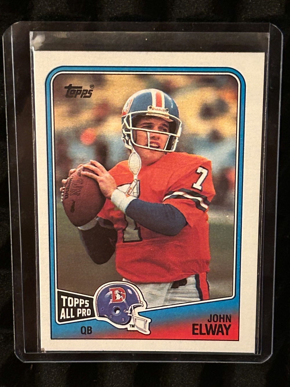John Elway 1988 Topps Football-Denver Broncos